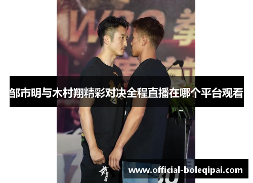 邹市明与木村翔精彩对决全程直播在哪个平台观看